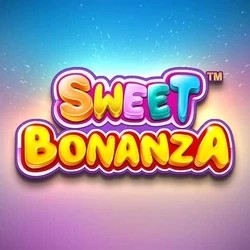 Sweet Bonanza game by Pragmatic Play – logo hosted on Rizk Casino