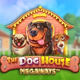 The Dog House Megaways online game logo by Pragmatic Play on rizkcasino-suomi.com