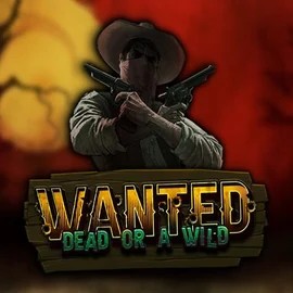 Wanted Dead or a Wild by Hacksaw Gaming, showcased at rizkcasino-suomi.com – game logo